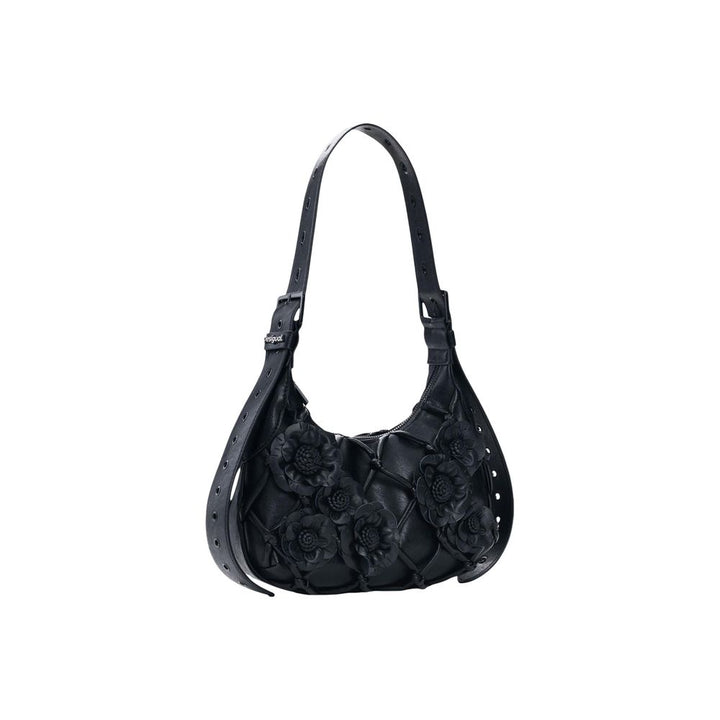 Desigual Black Cotton Handbag