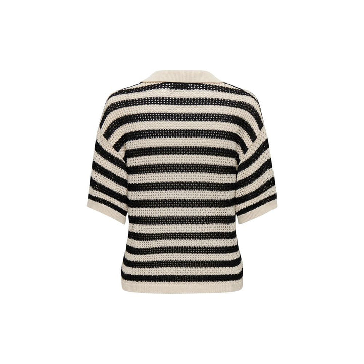 Jacqueline De Yong Bicolor Marabou T-Shirt