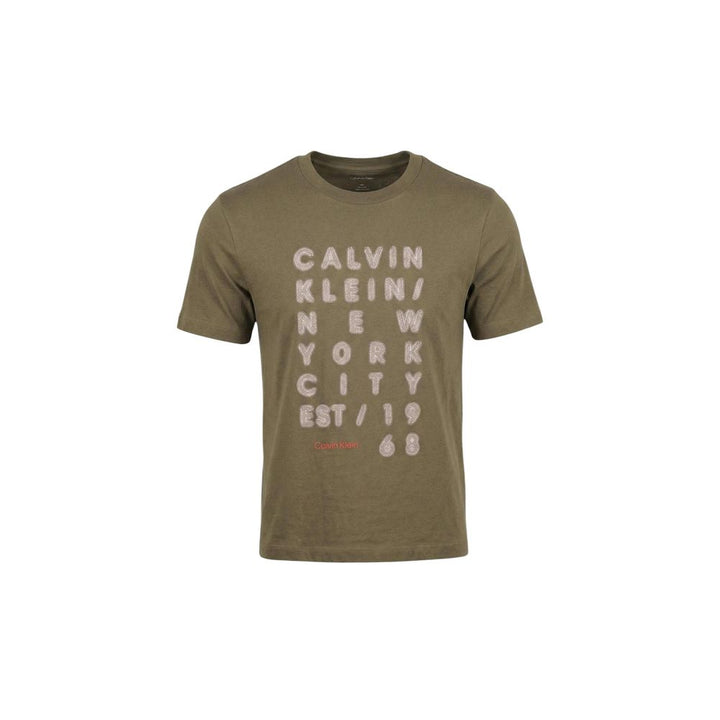 Calvin Klein Jeans Green Cotton T-Shirt