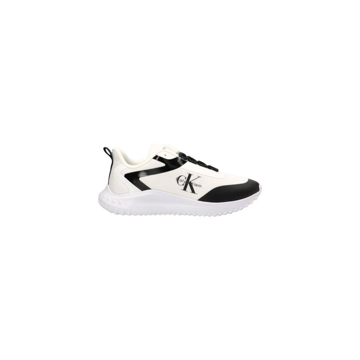 Calvin Klein Jeans Black And White Recycled Polyester Athletic Sneakers