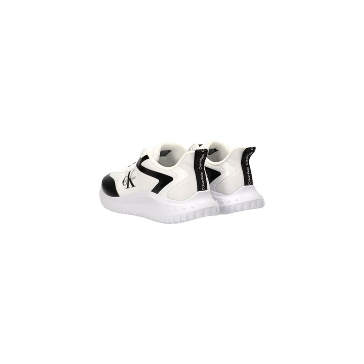 Calvin Klein Jeans Black And White Recycled Polyester Athletic Sneakers