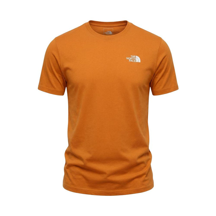 The North Face Orange Cotton T-Shirt