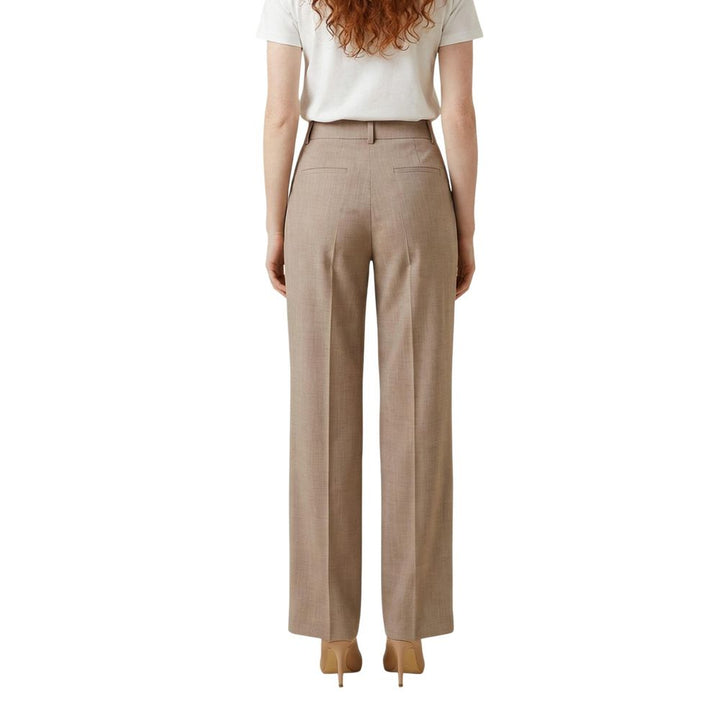 Liu Jo Beige Viscose Dress Pants