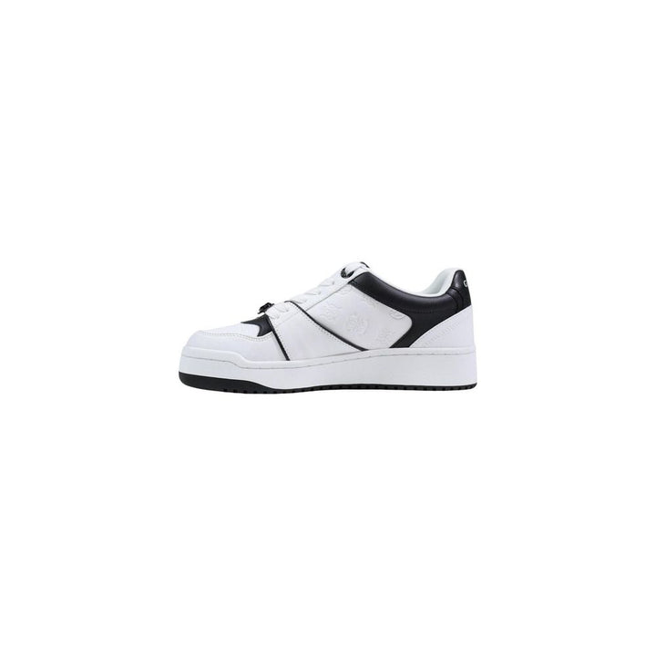 Guess Black And White Polyethylene Low Top Sneakers