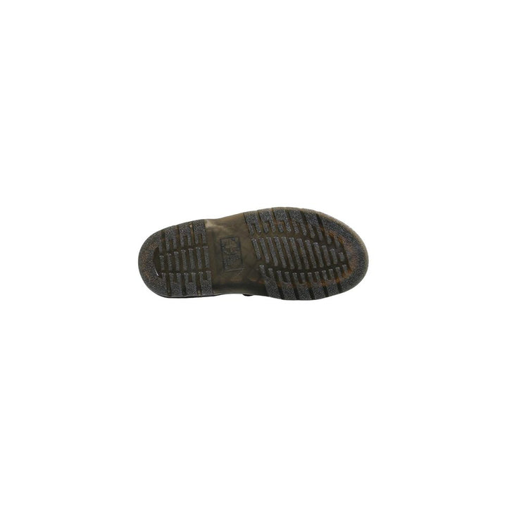 Dr. Martens Black Leather Flat Sandals