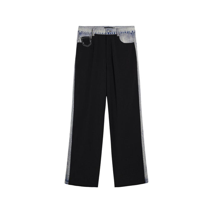 Desigual Black Polyester Pants
