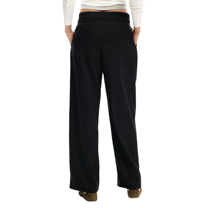 Desigual Black Polyester Casual Pants