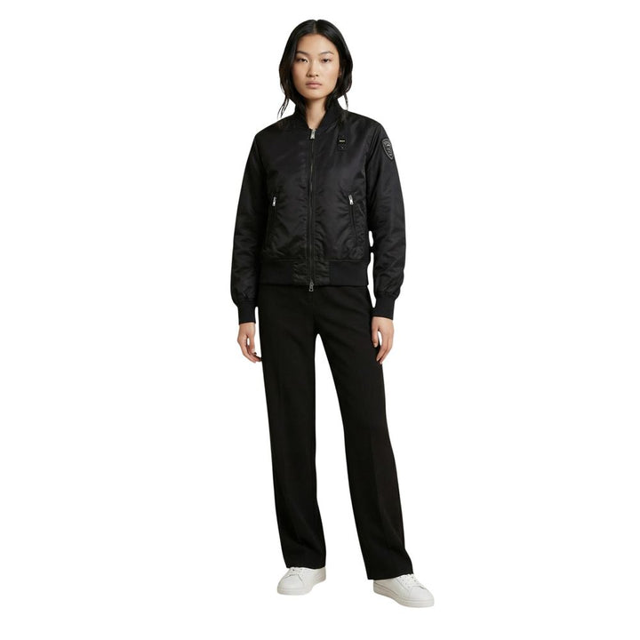 Blauer Black Polyamide Bomber