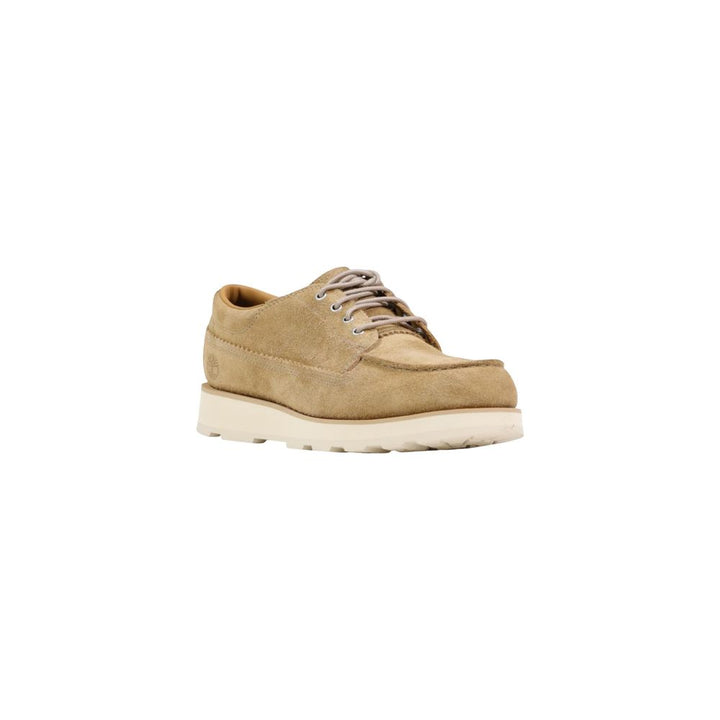 Timberland Beige Suede Leather Slip-On Loafers