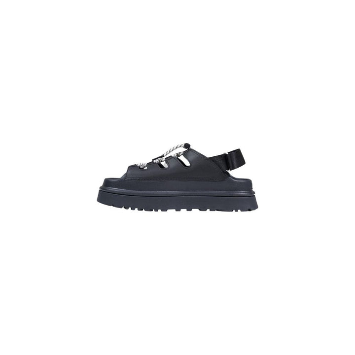 UGG Black Polyethylene Flat Sandals