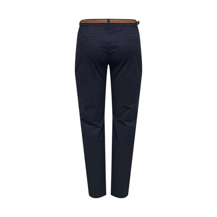 Jacqueline De Yong Blue Cotton Chino Pants