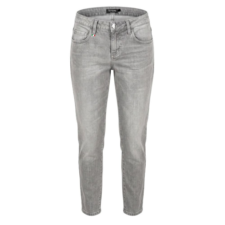 Philipp Plein Grey Cotton Women's Jeans