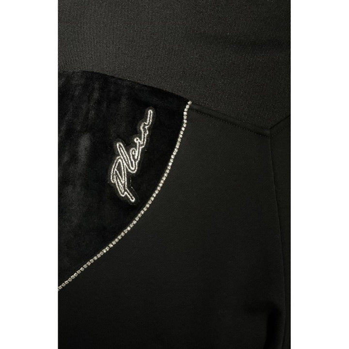 Philipp Plein Black Cotton Women's Sweatpant