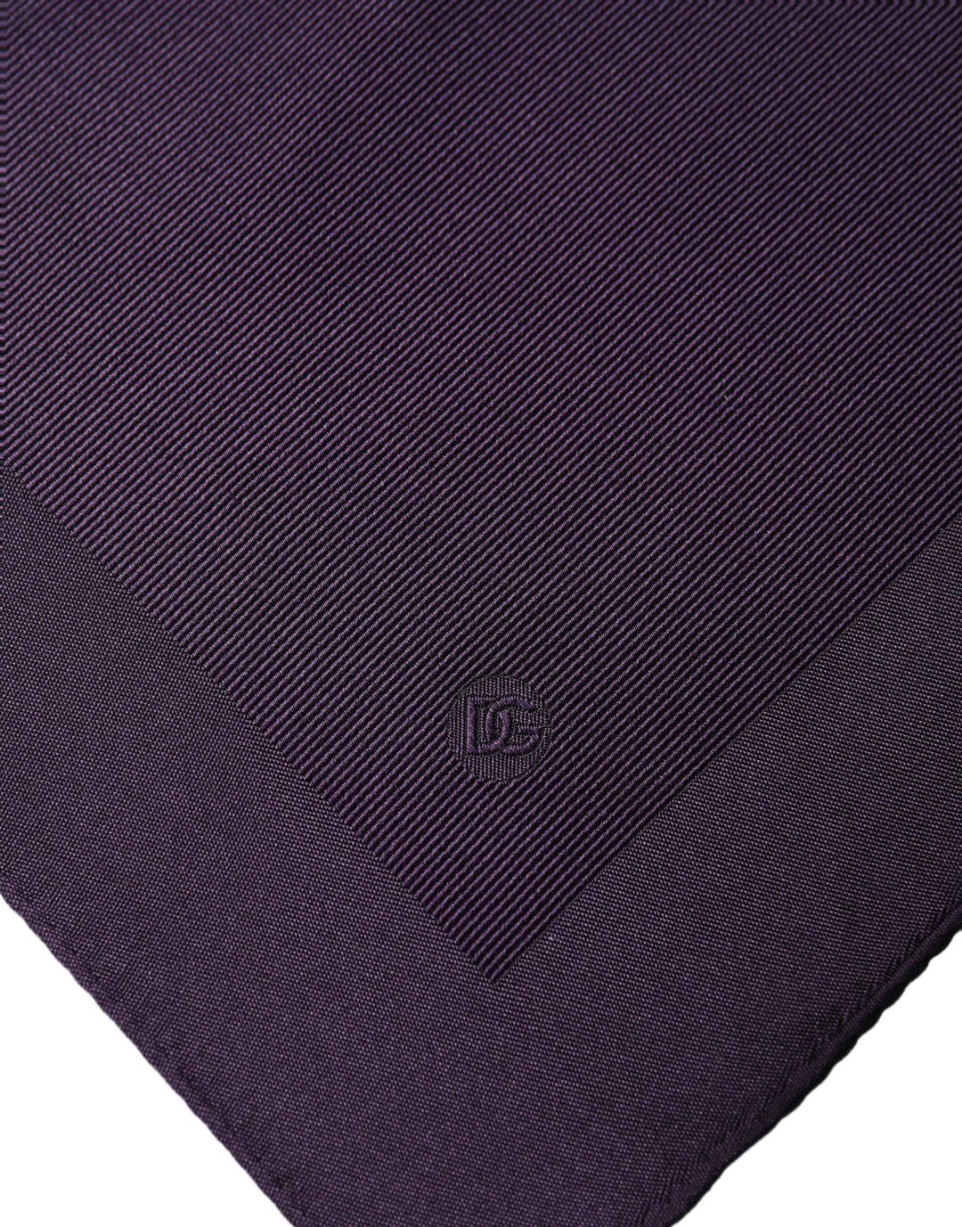 Dolce & Gabbana Men Purple Square Handerkerchief Pocket Scarf