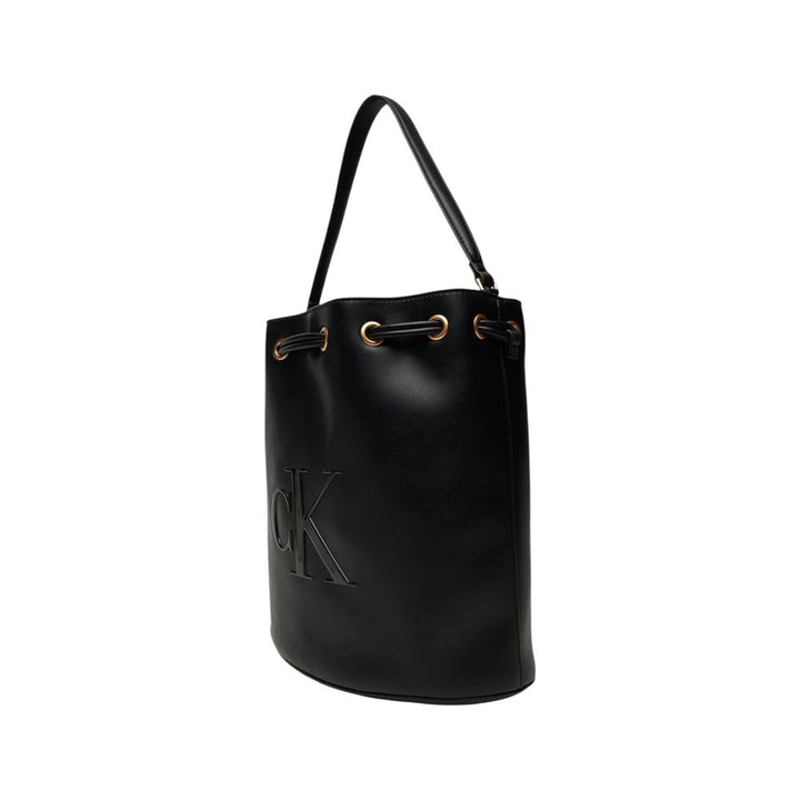Calvin Klein Black Polyethylene Handbag