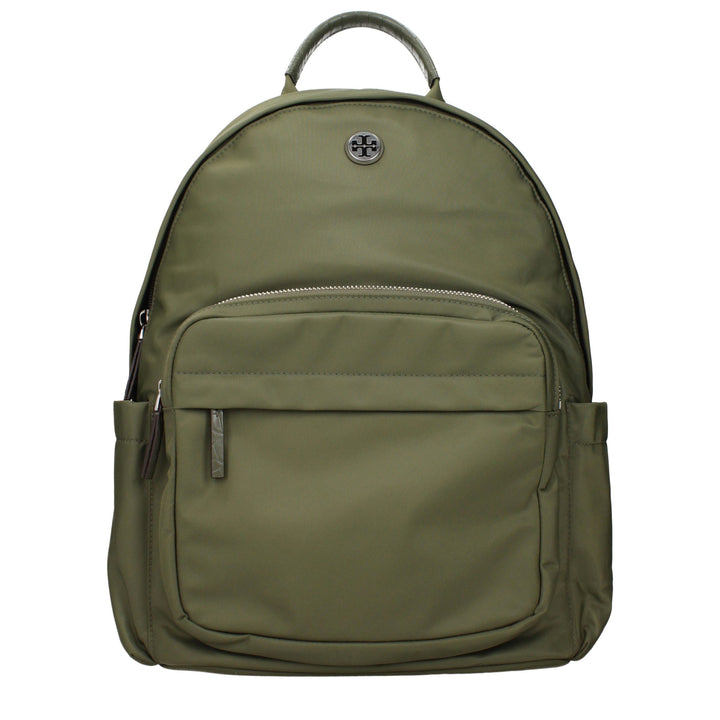 Tory Burch Green Nylon Backpack