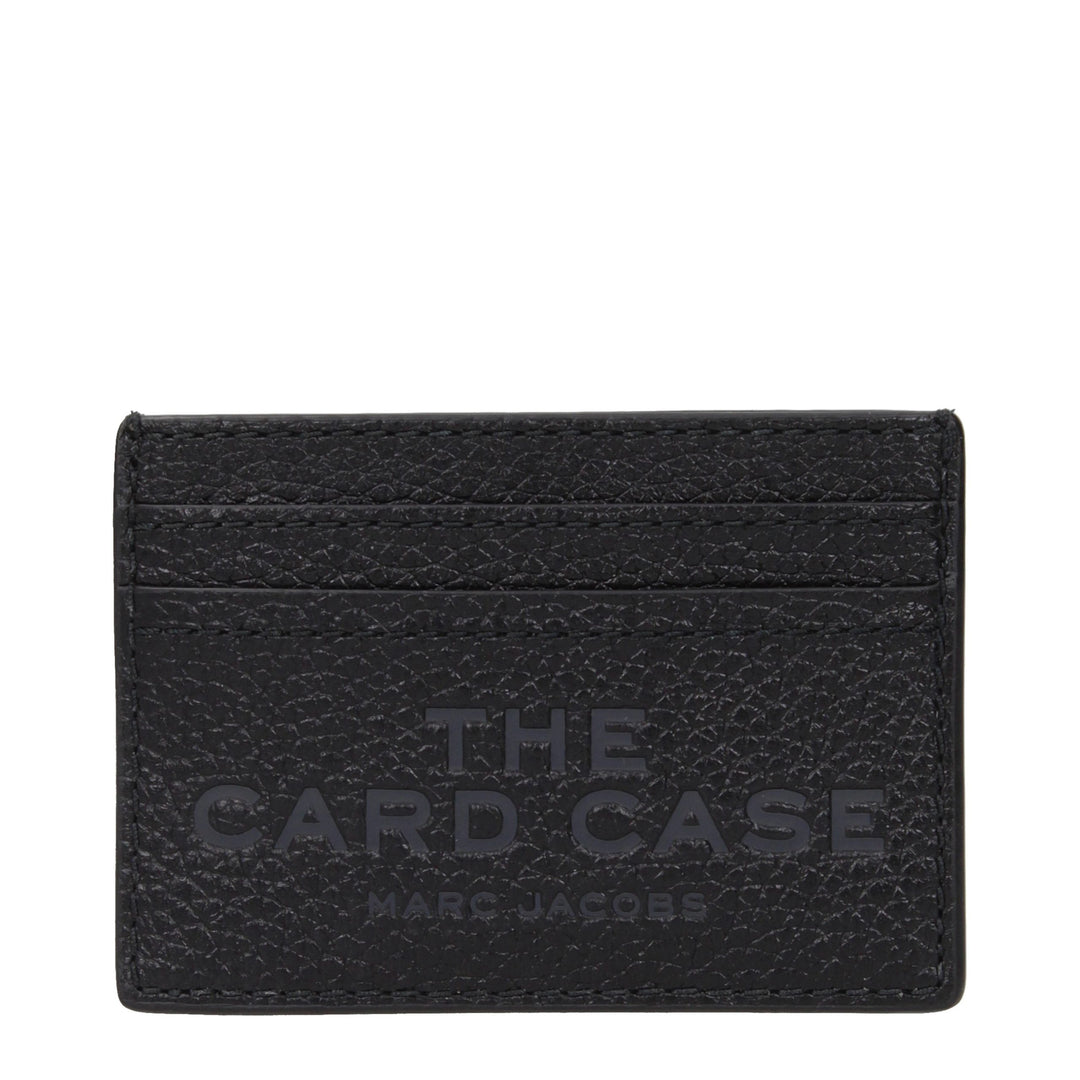 Marc Jacobs Black Leather Cardholder