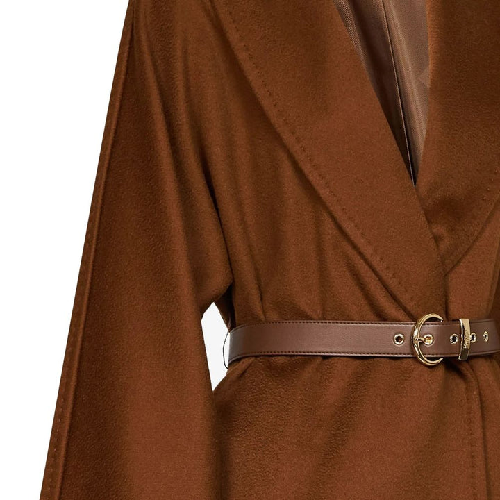 Max Mara Brown Virgin Wool Jacket