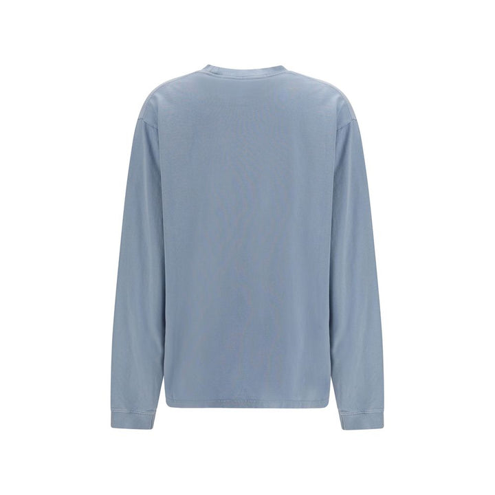 Alexander Wang Blue Cotton Long Sleeve T-Shirt