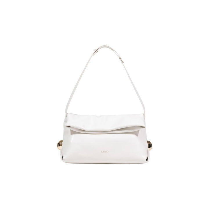 Liu Jo Cream Polyethylene Clutch Bag