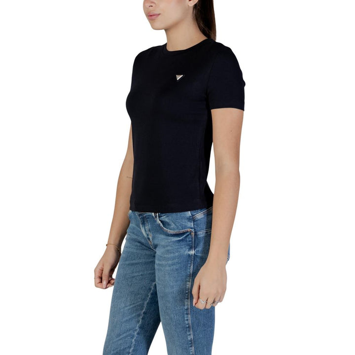 Guess Active Black Cotton T-Shirt