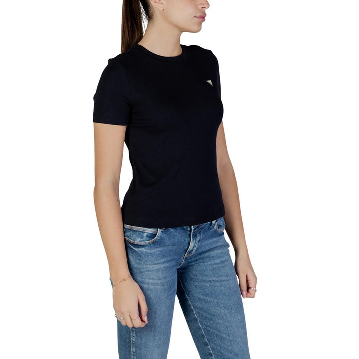 Guess Active Black Cotton T-Shirt