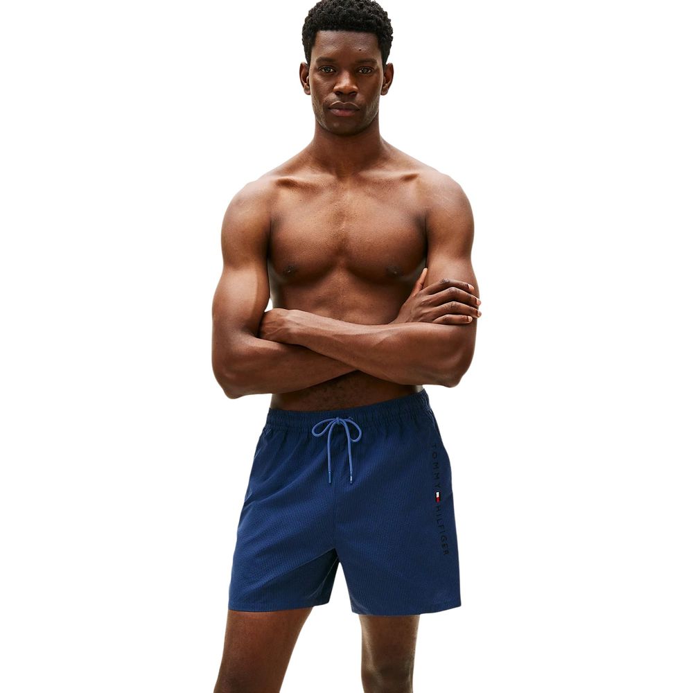 Tommy Hilfiger Blue Recycled Polyester Swim Shorts
