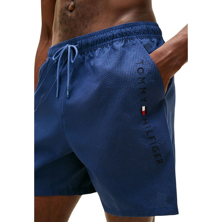 Tommy Hilfiger Blue Recycled Polyester Swim Shorts