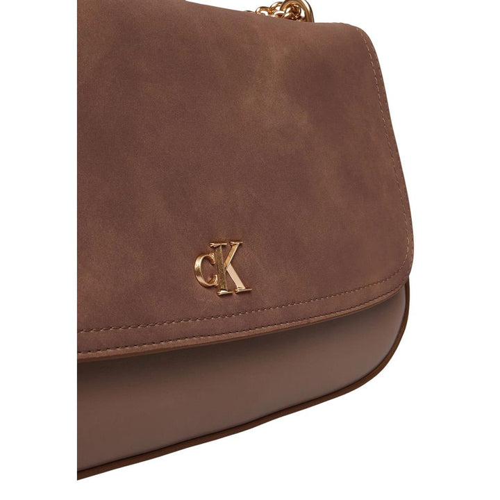 Calvin Klein Beige Polyethylene Handbag