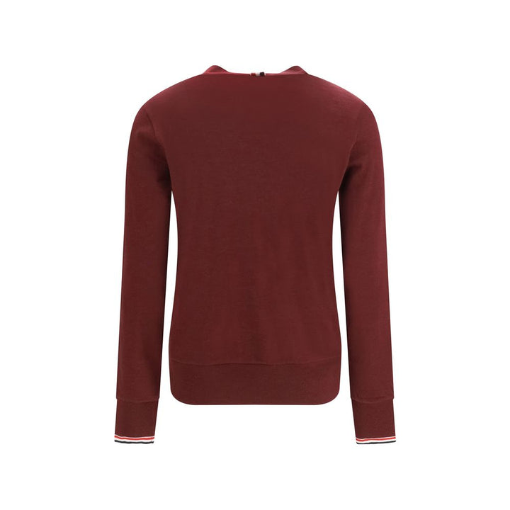 Thom Browne Bordeaux Wool Oves Aries Cardigan
