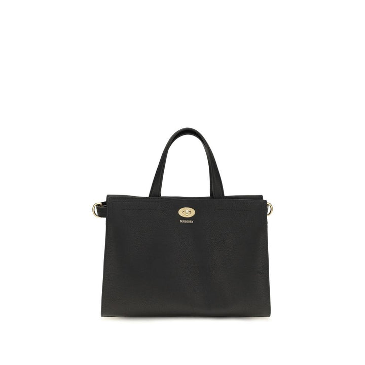 Burberry Black Cotton Handbag