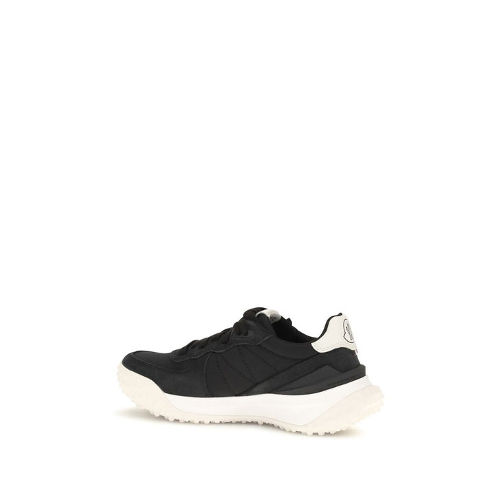 Moncler Black Polyamide Athletic Sneakers