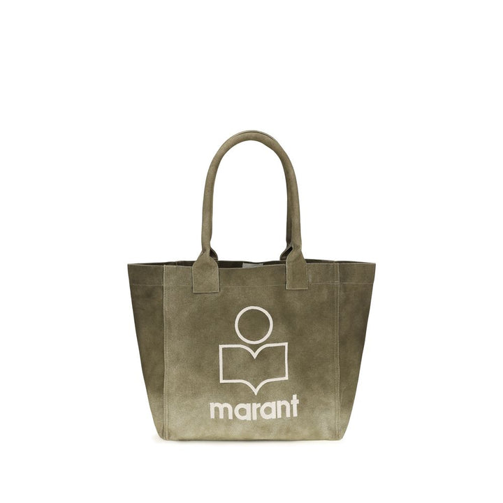 Isabel Marant Bicolor Cotton Shoulder Bag