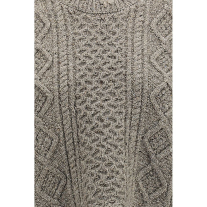R13 Beige Wool Oves Aries Sleeveles Sweater