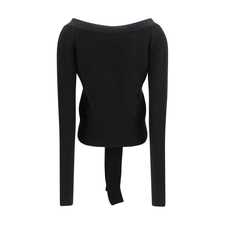 Ermanno Scervino Black Cashmere Cardigan