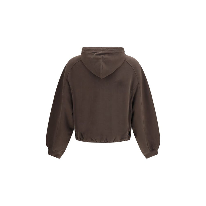 Jacquemus Brown Cotton Sweatshirt