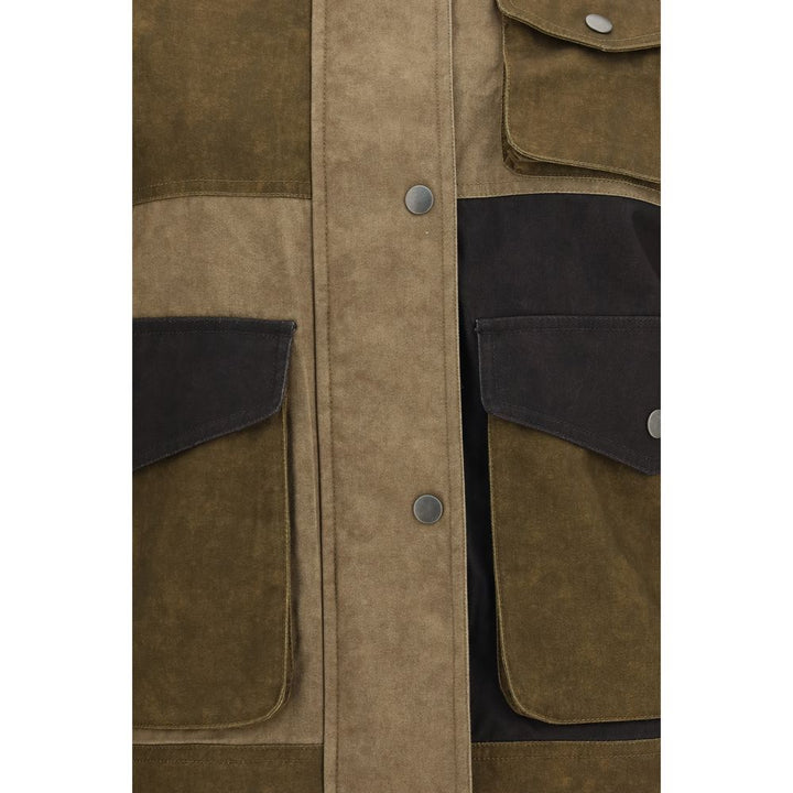 Isabel Marant Étoile Bicolor Cotton Denim Jacket