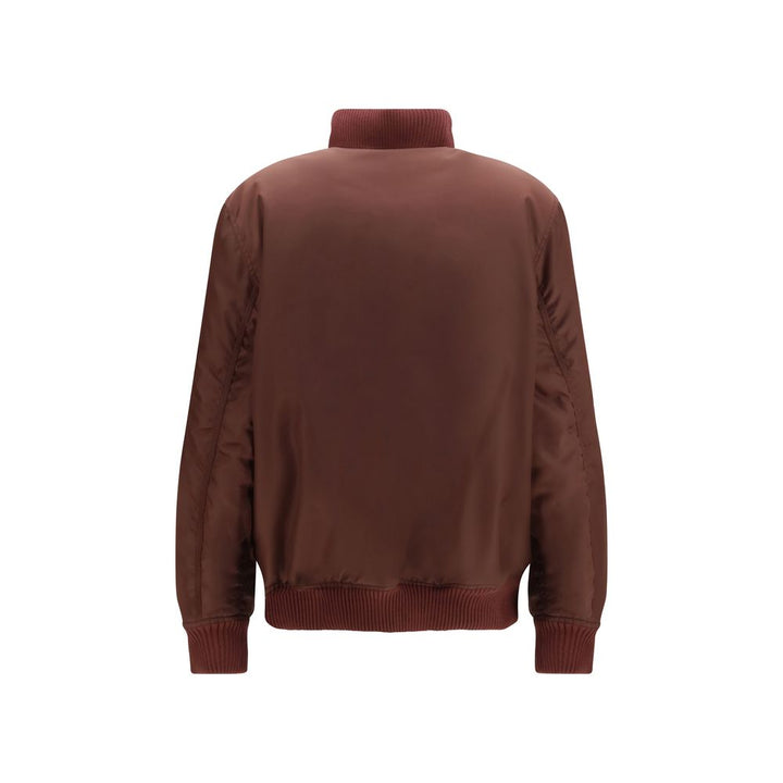 Off-White Bordeaux Nylon Bomber