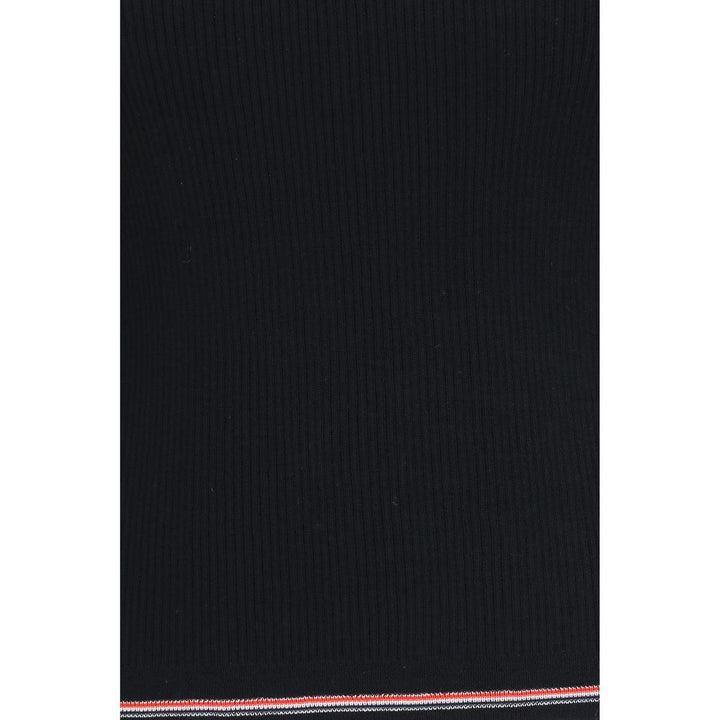 Thom Browne Black Wool Oves Aries Sleeveles T-Shirt