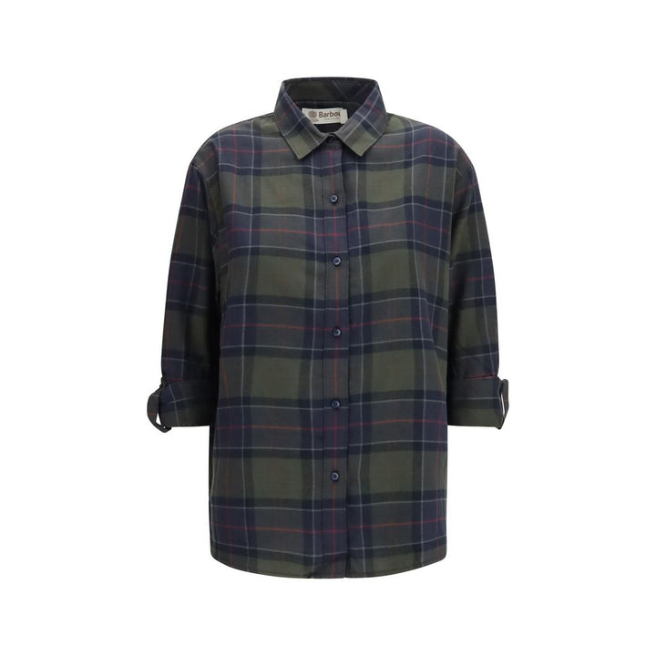 Barbour Brown Cotton Shirt