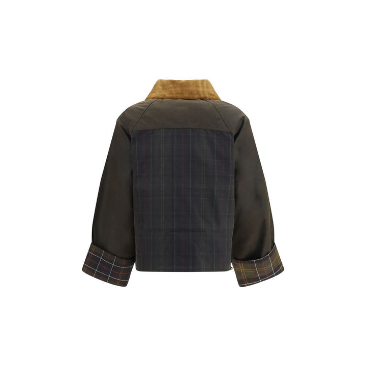 Barbour Brown Cotton Shell Jacket