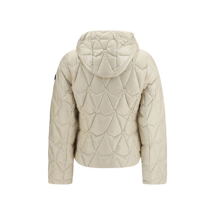 Moose Knuckles Beige Goose Down Full-Length Jacket