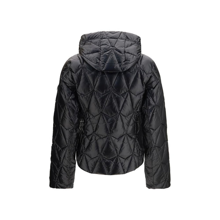 Moose Knuckles Black Goose Down Full-Length Jacket