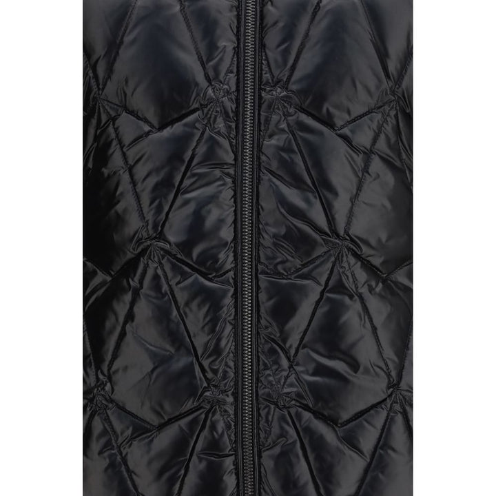 Moose Knuckles Black Goose Down Full-Length Jacket