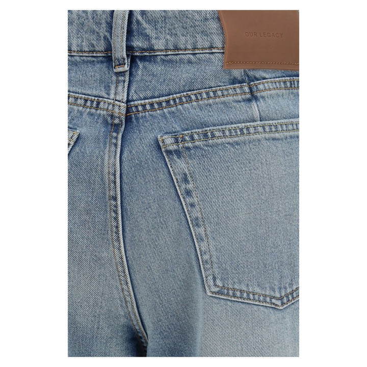 Our Legacy Blue Cotton Jeans Denim