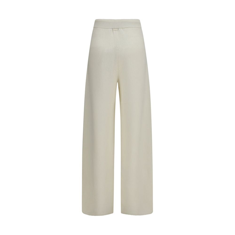 Max Mara Beige Cashmere Casual Pants