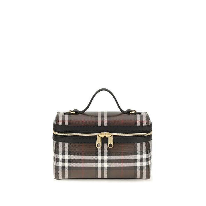 Burberry Brown Cotton Shoulder Bag