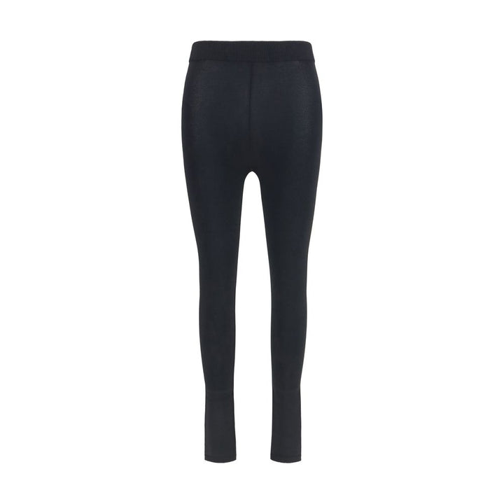 Balenciaga Black Viscose Leggings