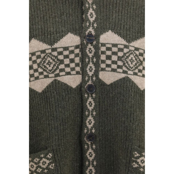 Baziszt Bicolor Cashmere Cardigan