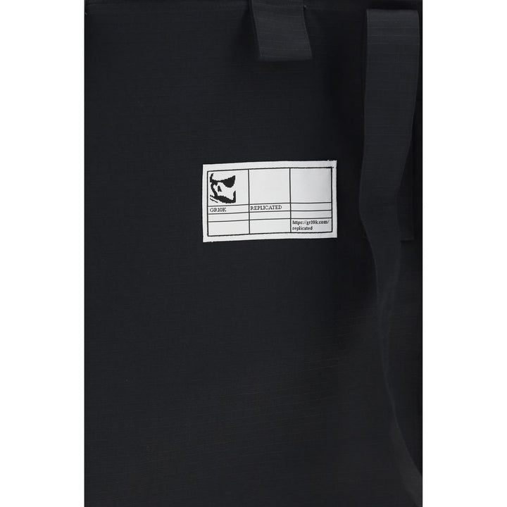 GR10K Black Polyester Shoulder Bag